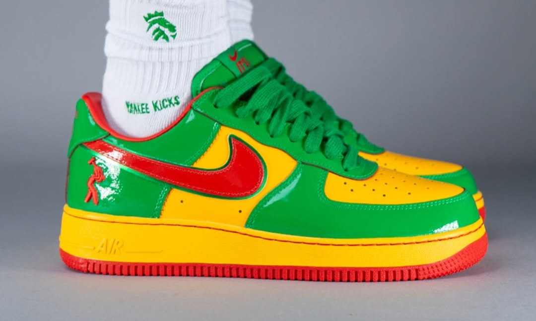 Lil Yachty x Nike Air Force 1 Low "Green Patent"