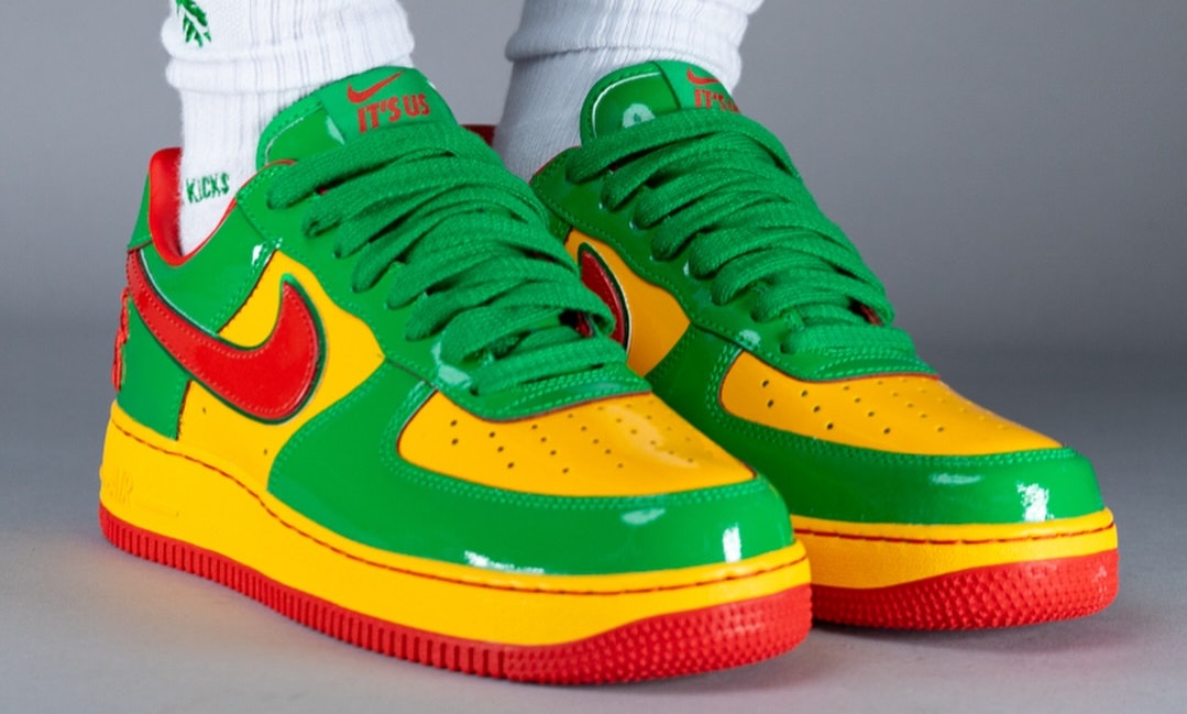 Lil Yachty x Nike Air Force 1 Low "Green Patent"