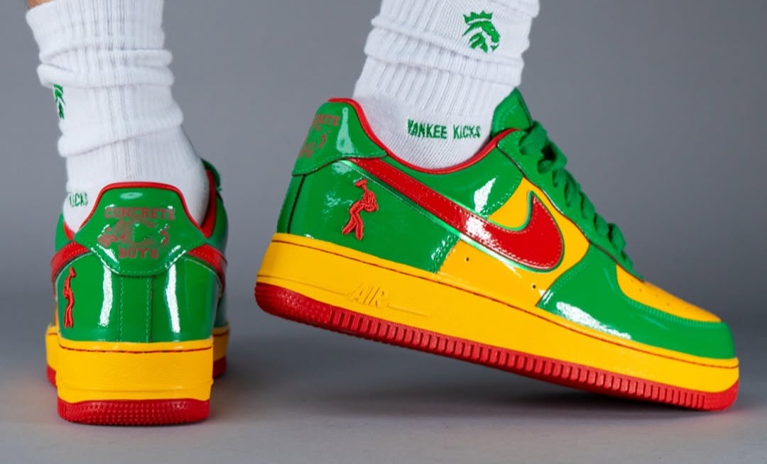 Lil Yachty x Nike Air Force 1 Low "Green Patent"