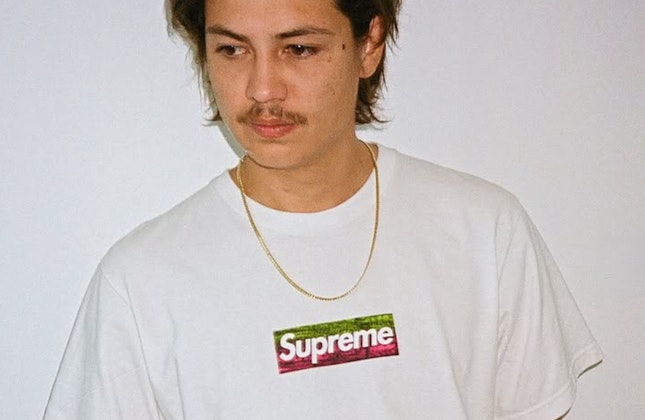 Supreme - Los Angeles Fire Relief Box Logo Tee Supreme - Los Angeles Fire Relief Box Logo Tee