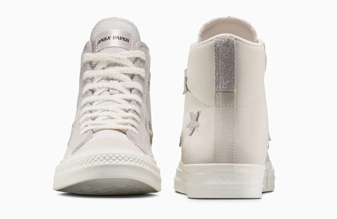 Daily Paper x Converse Star Player "Grey Leather"