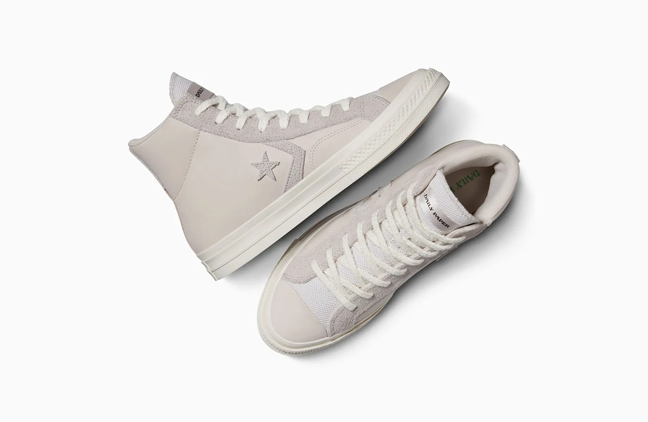 Daily Paper x Converse Star Player "Grey Leather"