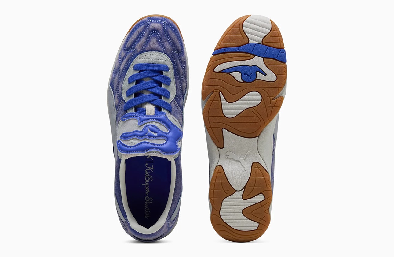 KidSuper x Puma King Indoor "Dart Blue"