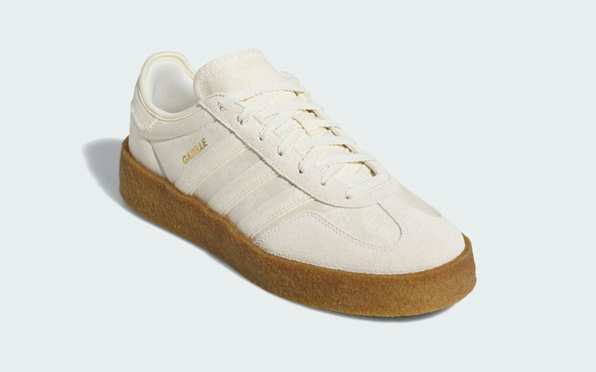 CLOT x adidas Gazelle "Crepe Sole" (Crew White)