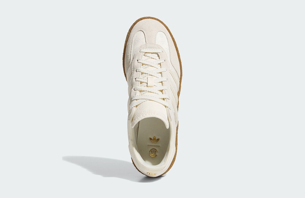 CLOT x adidas Gazelle "Crepe Sole" (Crew White)