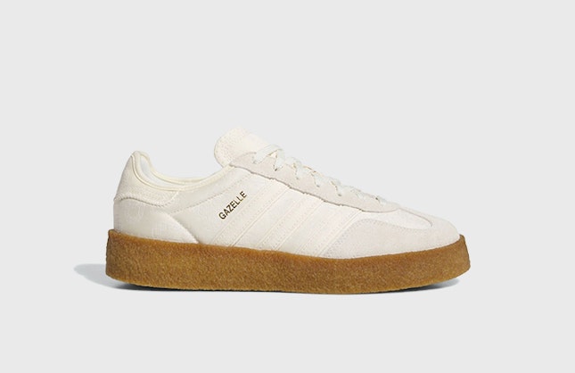 CLOT x adidas Gazelle "Crepe Sole" (Crew White)