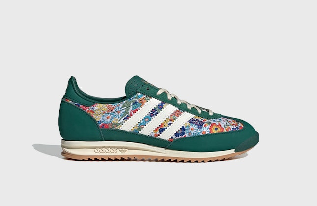 Liberty London x adidas SL 72 OG "Collegiate Green"
