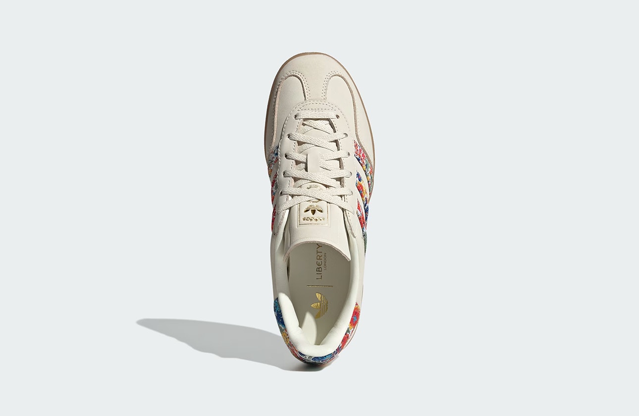 Liberty London x adidas Gazelle Indoor "Off White"