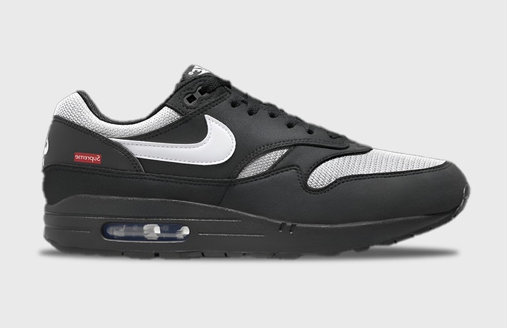 Supreme x Nike Air Max 1 `87 "Black/White"