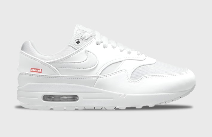 Supreme x Nike Air Max 1 `87 "White"