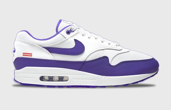 Supreme x Nike Air Max 1 `87 "Varsity Purple"