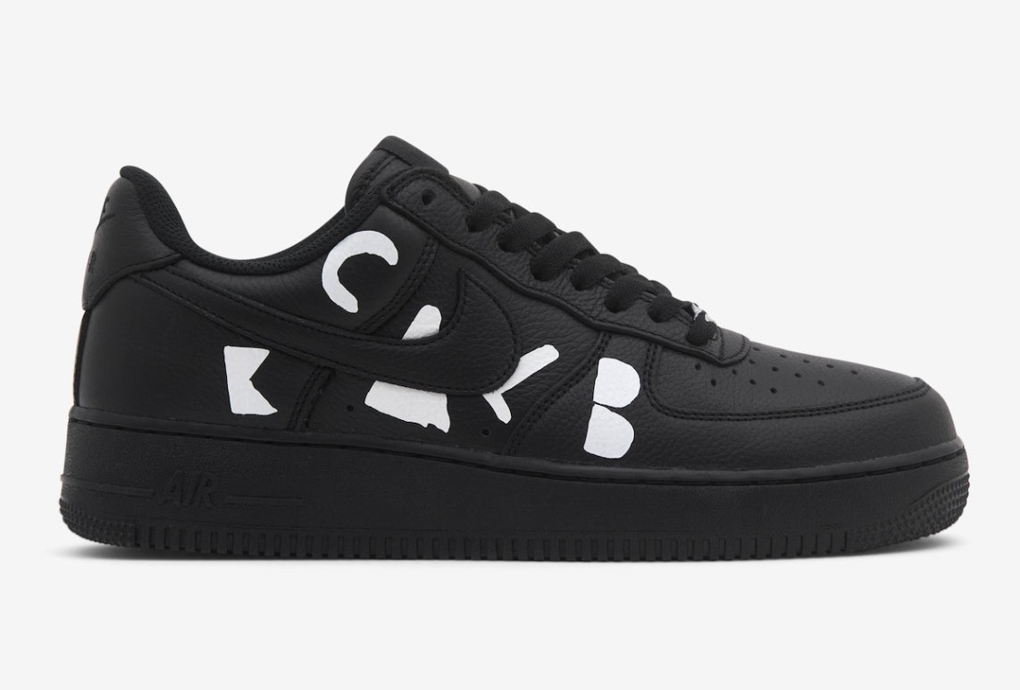 Comme des Garçons x Nike Air Force 1 Low "Black"