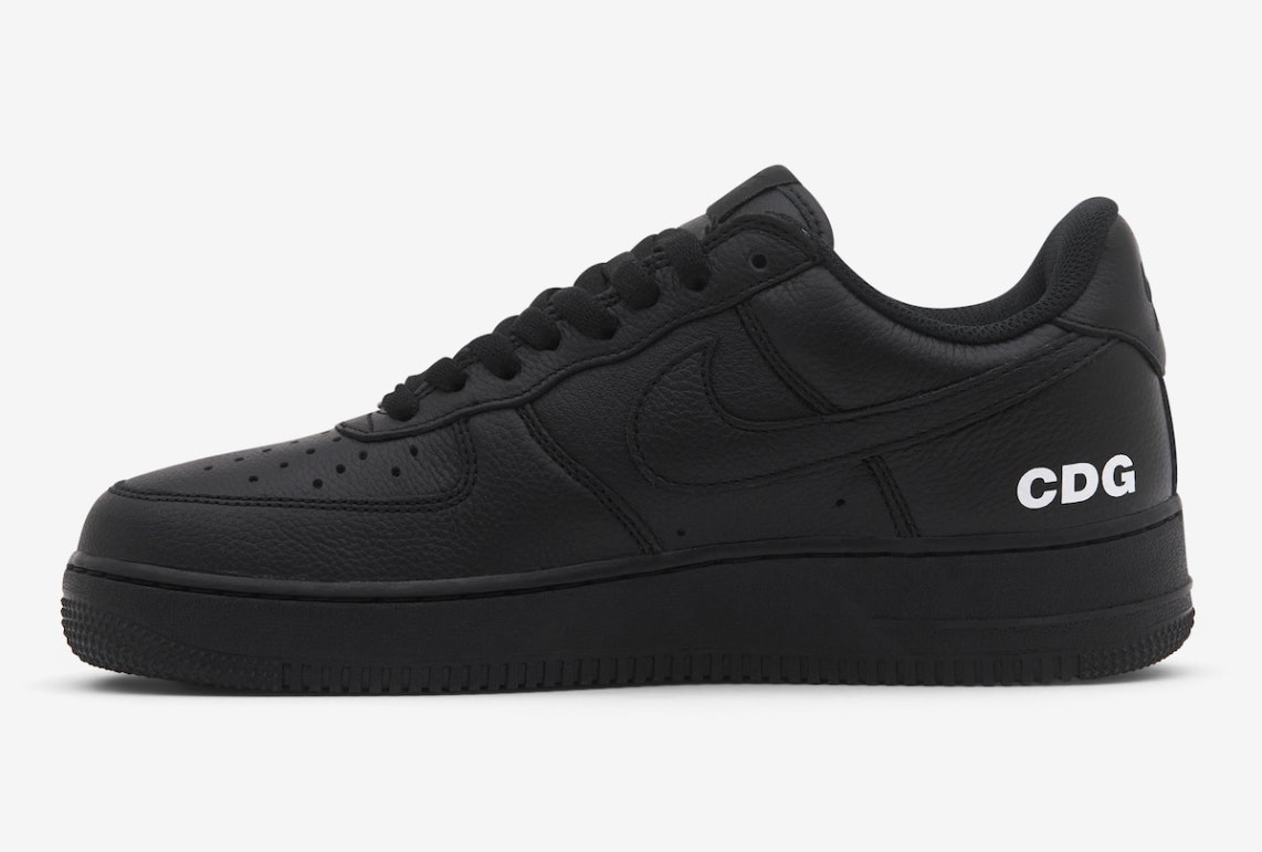 Comme des Garçons x Nike Air Force 1 Low "Black"