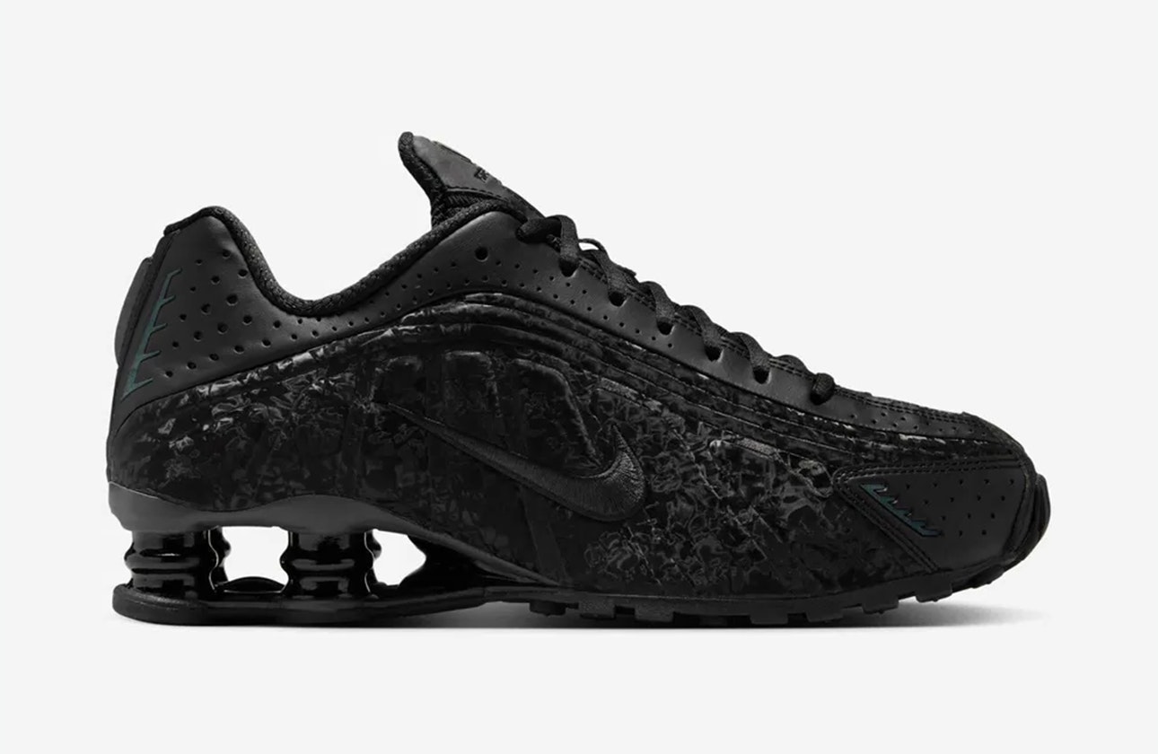 Nike Shox R4 "Black Floral"