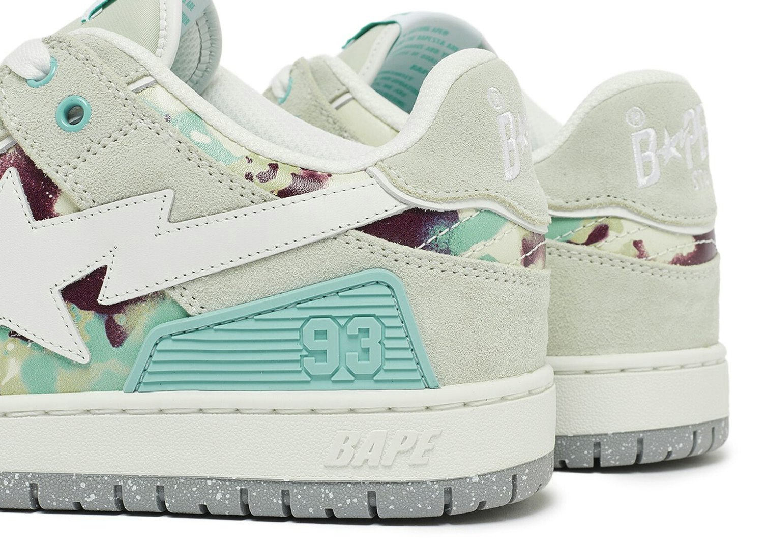 A Bathing Ape Bape SK8 Sta 3 M2 "Gray"