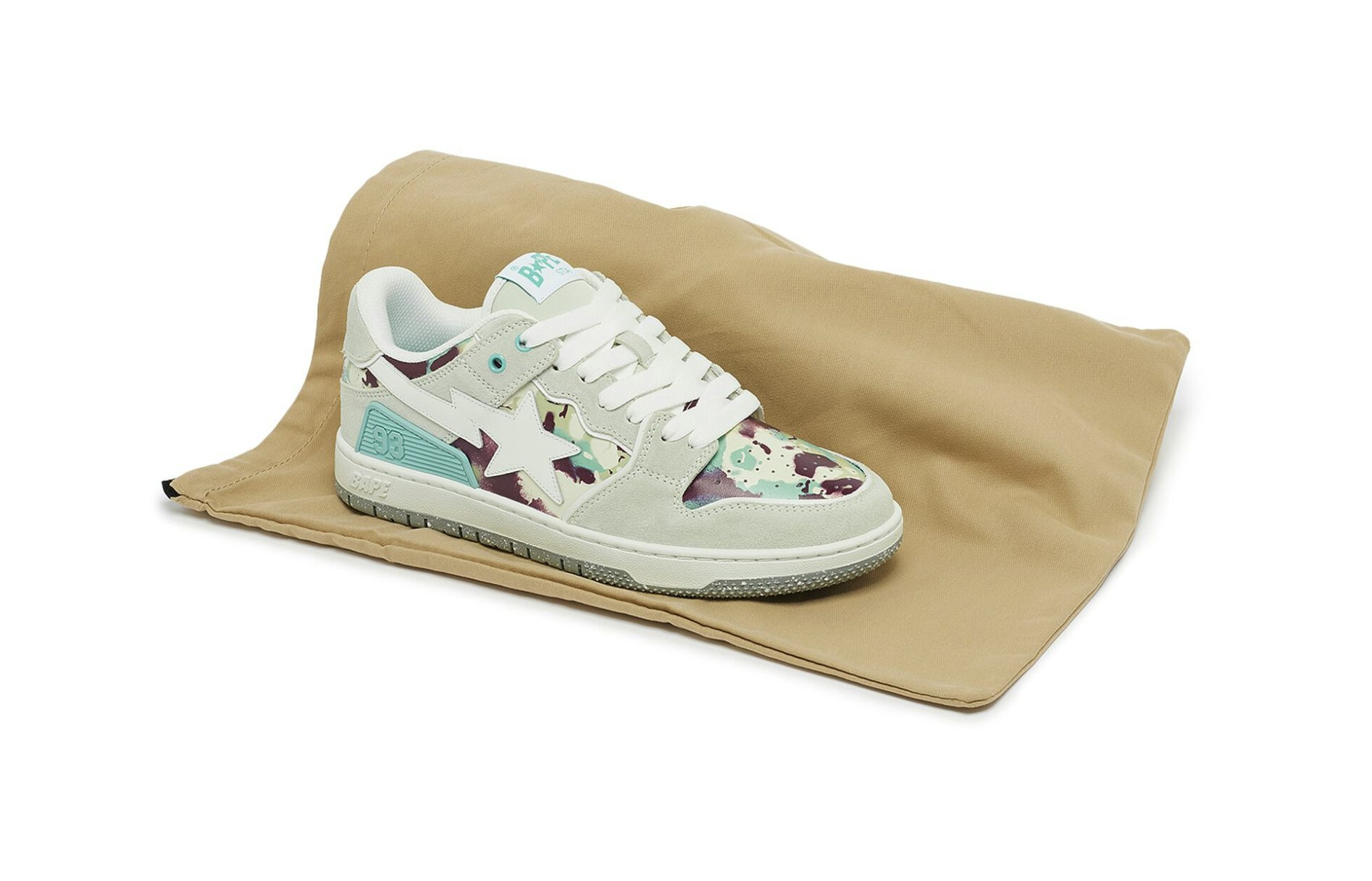 A Bathing Ape Bape SK8 Sta 3 M2 "Gray"