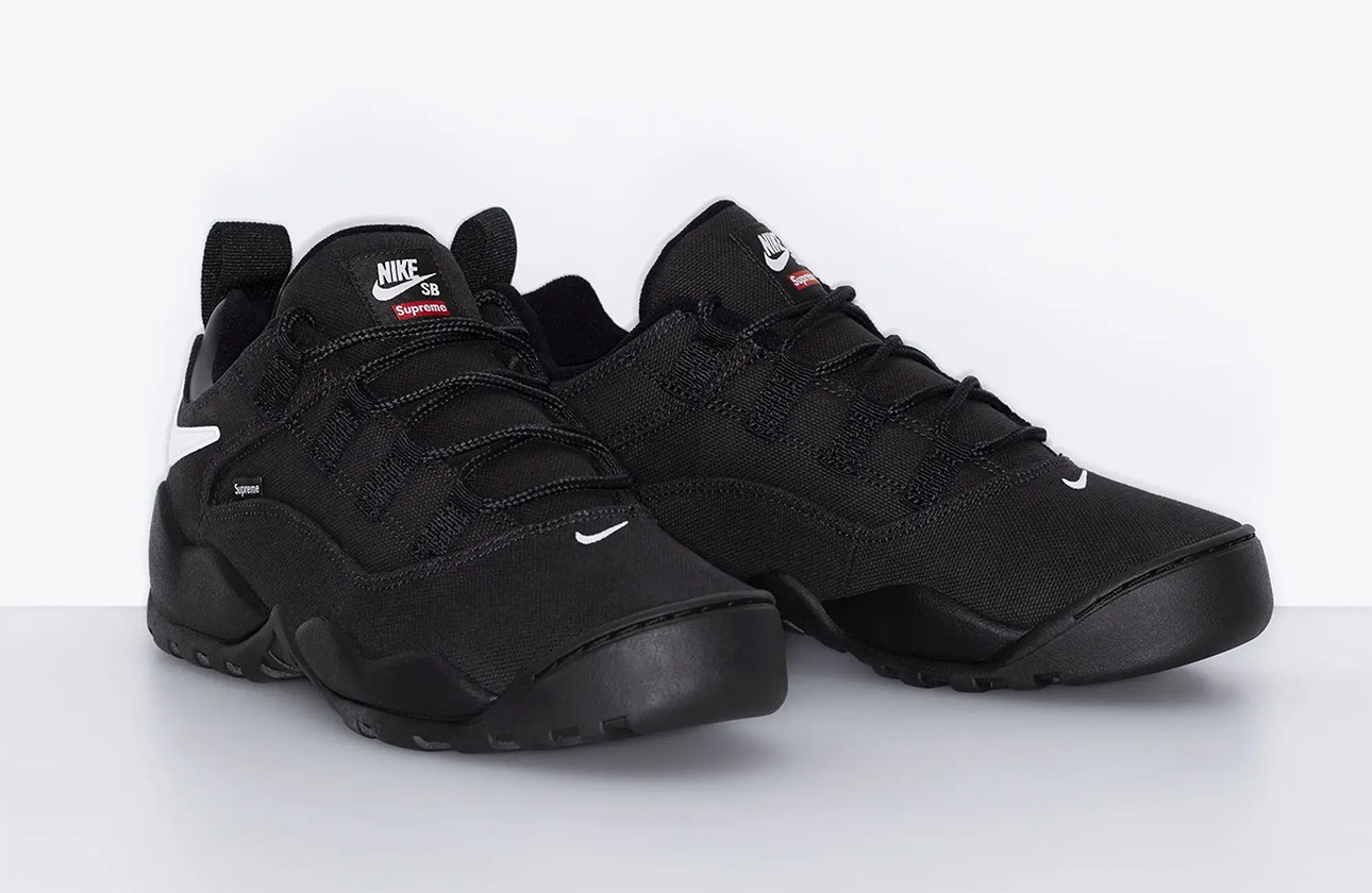 Supreme x Nike SB Darwin Low "Black"