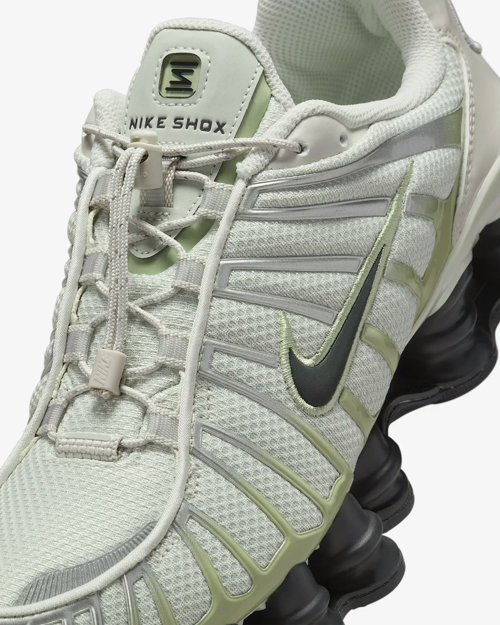 Nike Shox TL "Light Bone Olive Aura"