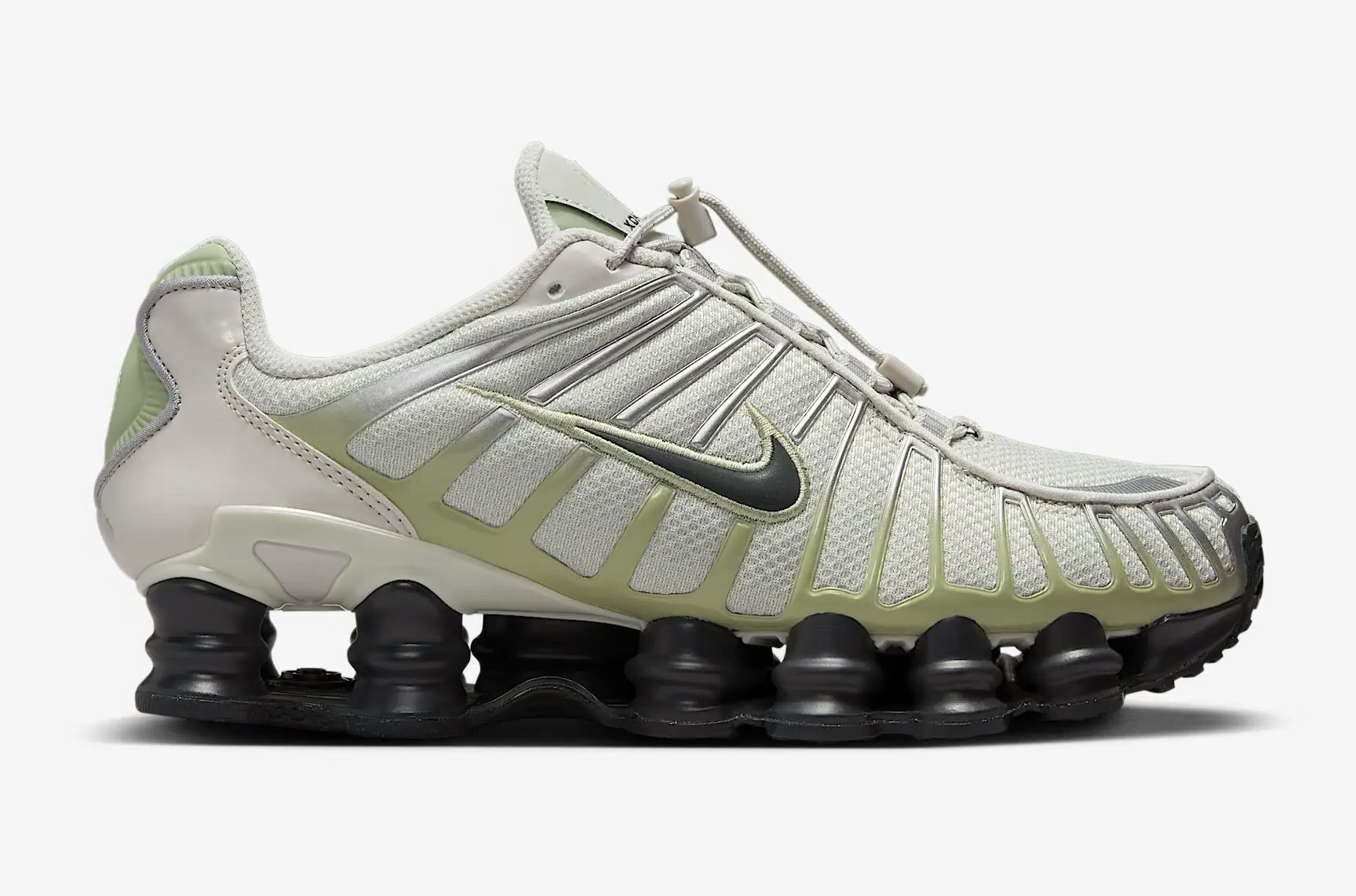 Nike Shox TL "Light Bone Olive Aura"