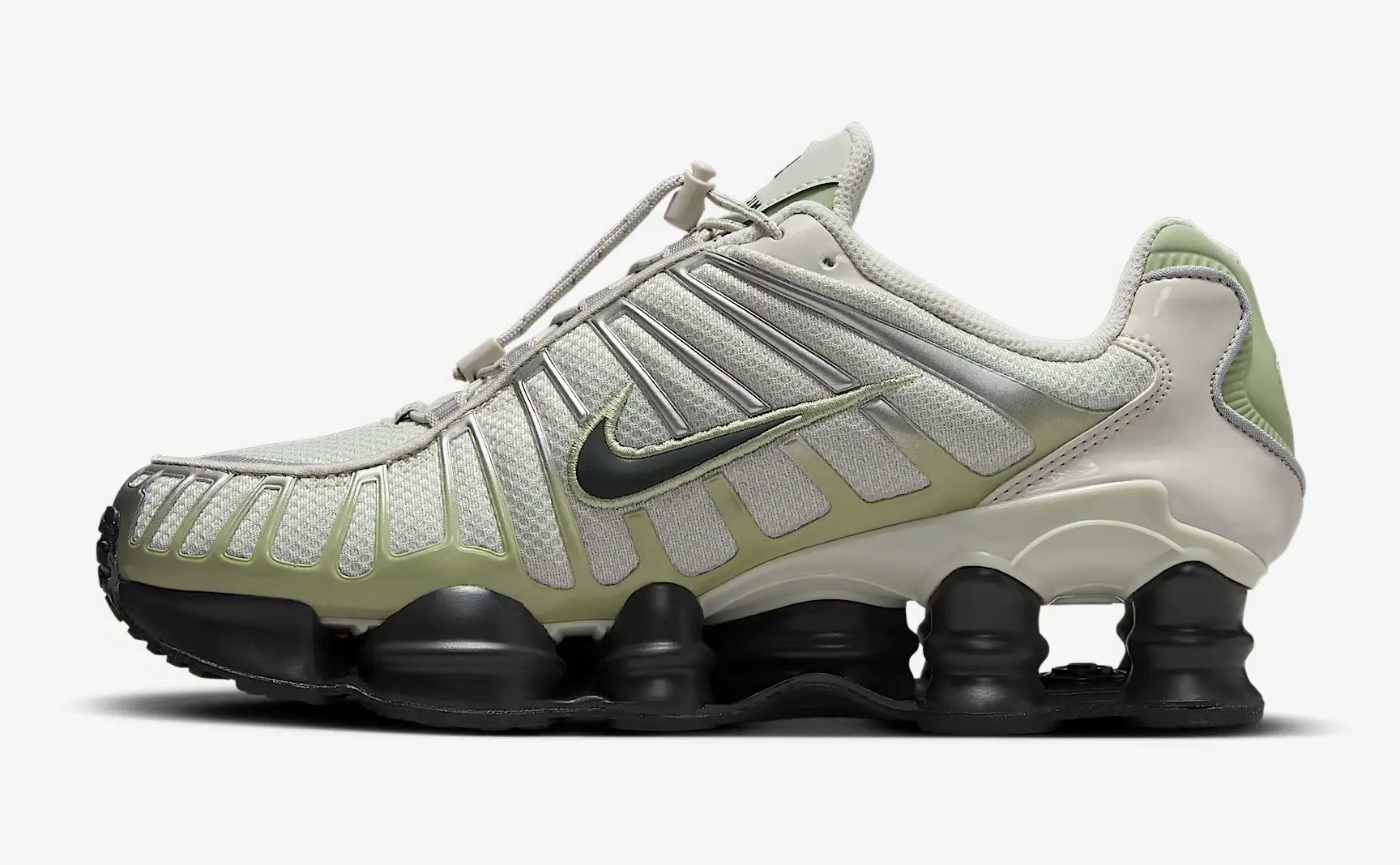 Nike Shox TL "Light Bone Olive Aura"