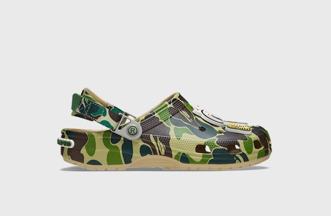 BAPE x Crocs Classic Clog "Camo Chai" BAPE x Crocs Classic Clog "Camo Chai"