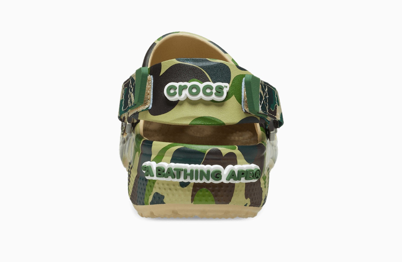 BAPE x Crocs Classic Clog "Camo Chai"