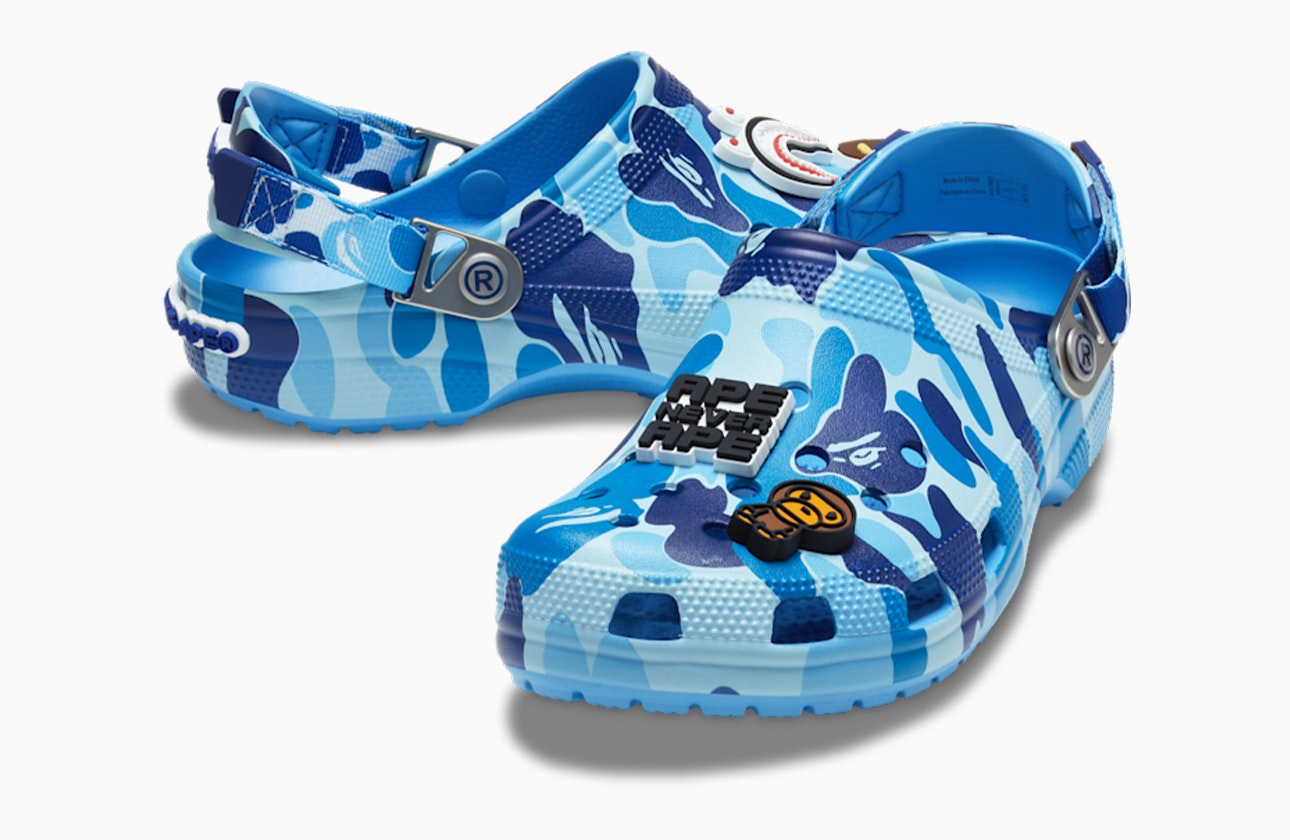 BAPE x Crocs Classic Clog "Camo Oxygen"
