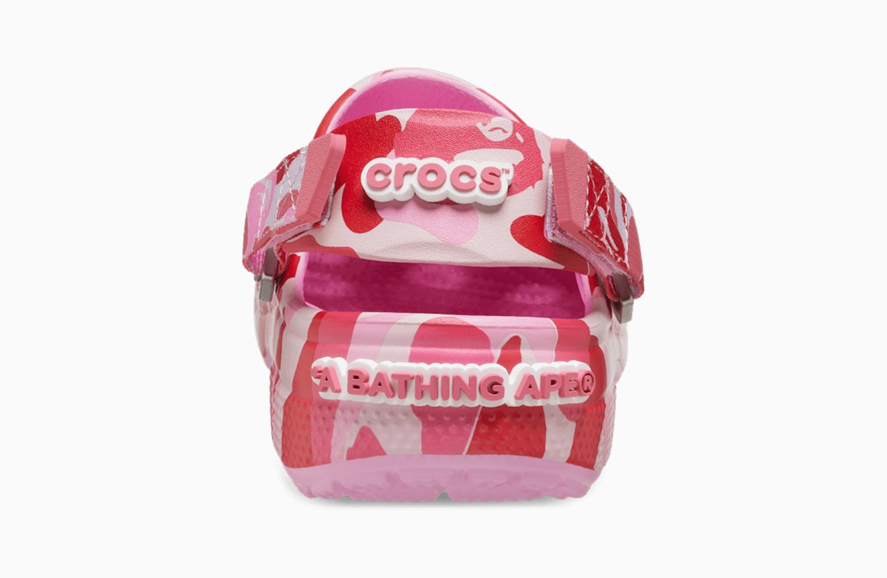 BAPE x Crocs Classic Clog "Camo Carnation"