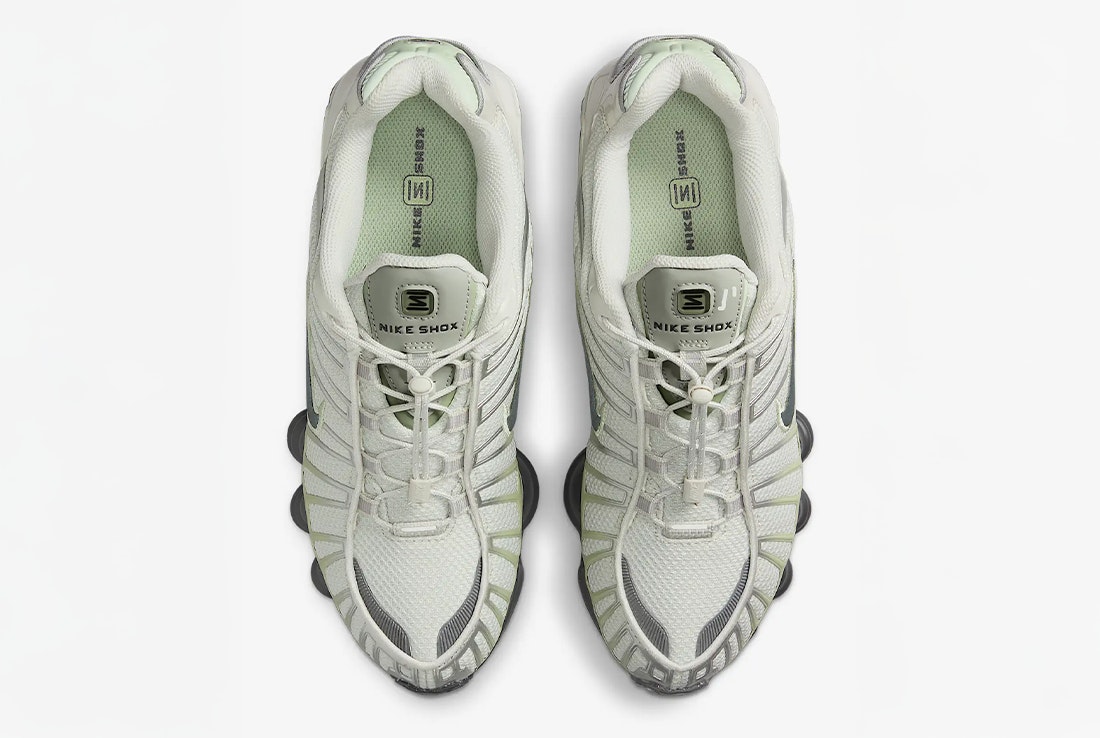 Nike Shox TL "Light Bone Olive Aura"