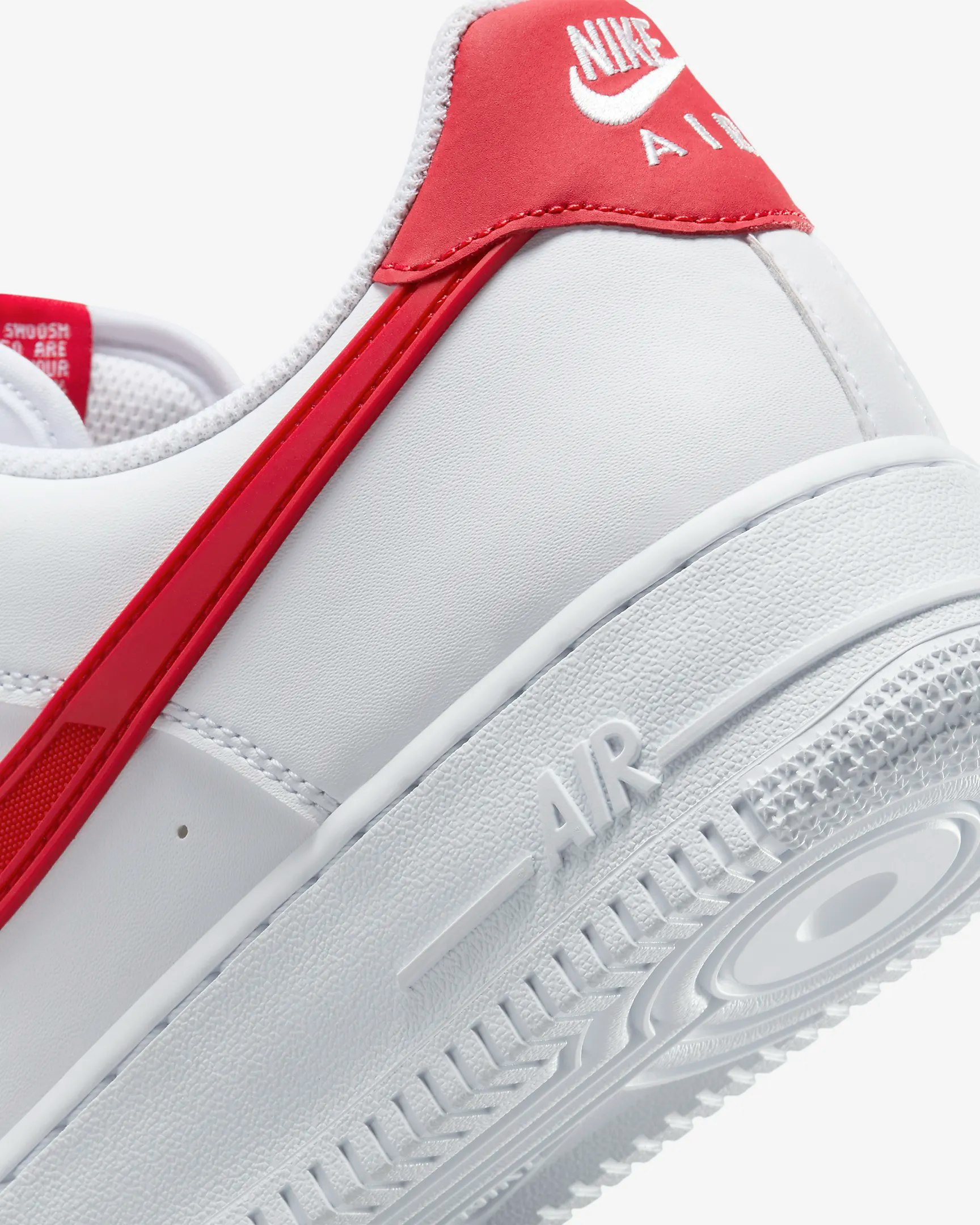 Nike Air Force 1 `07 "Fire Red"