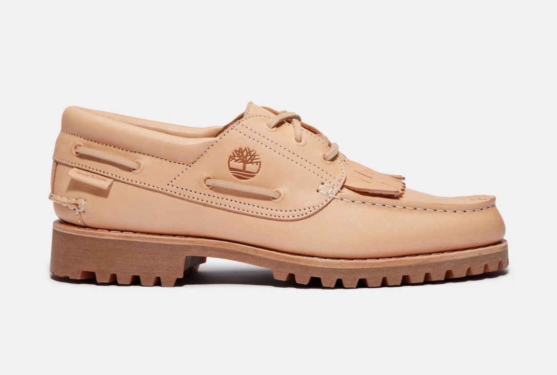 Hender Scheme x Timberland Authentic 3Eye Boat Shoes "Medium Brown"
