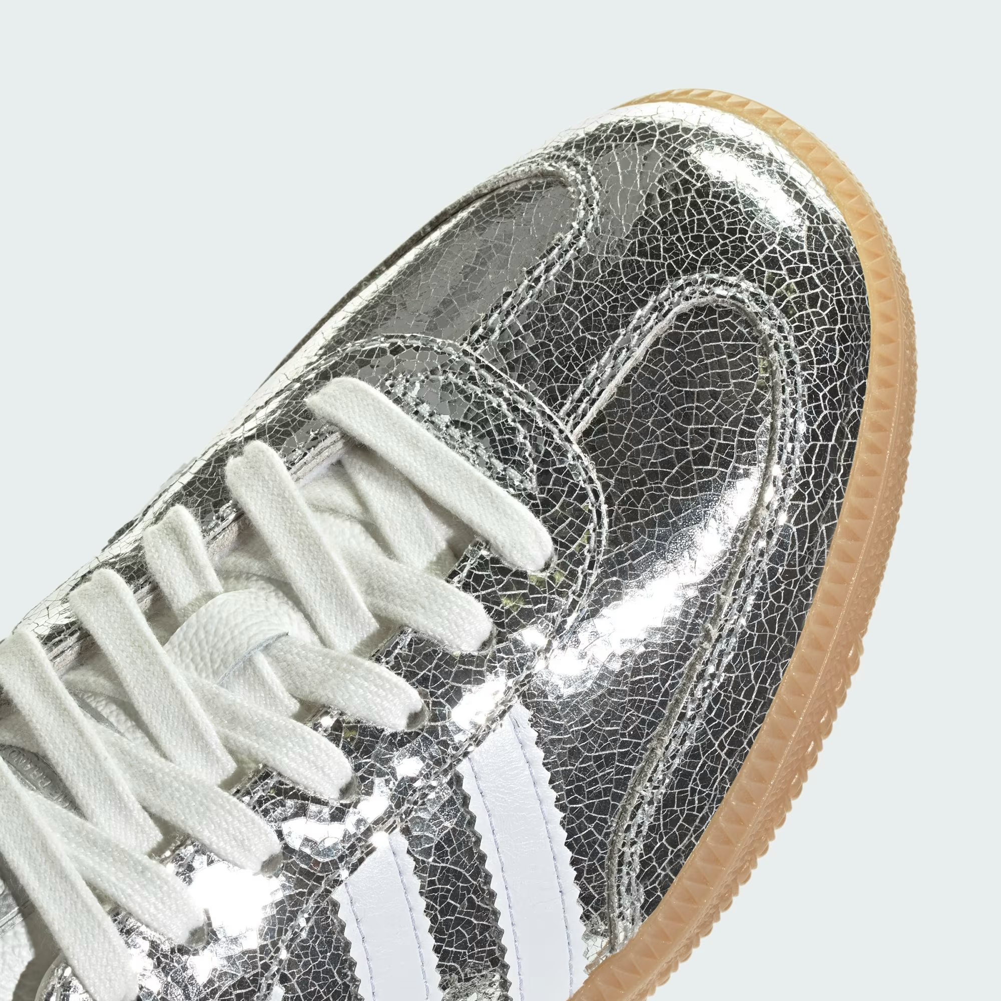 adidas Samba OG "Cracked Silver Metallic"