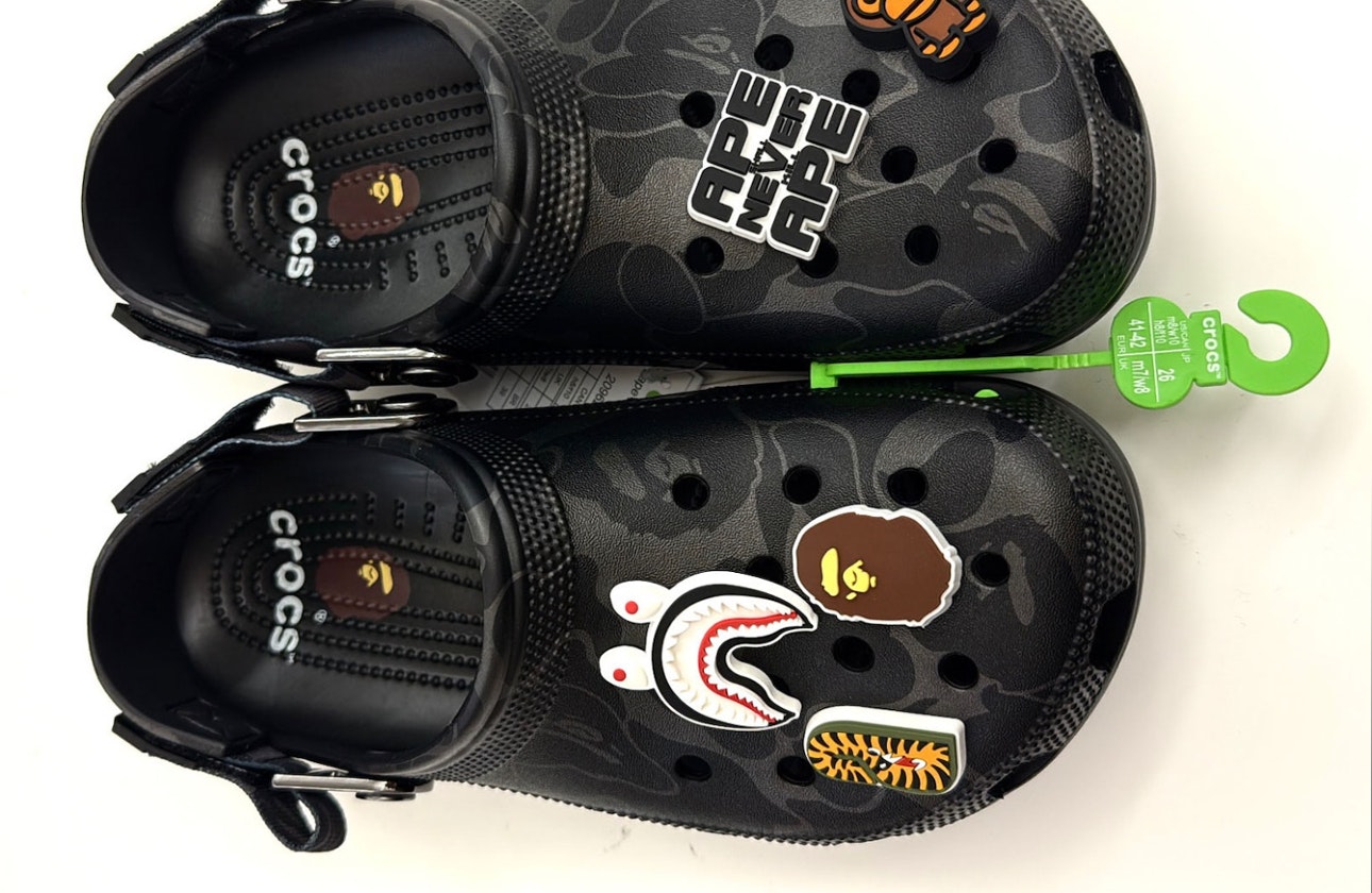 BAPE x Crocs Classic Clog "Black"