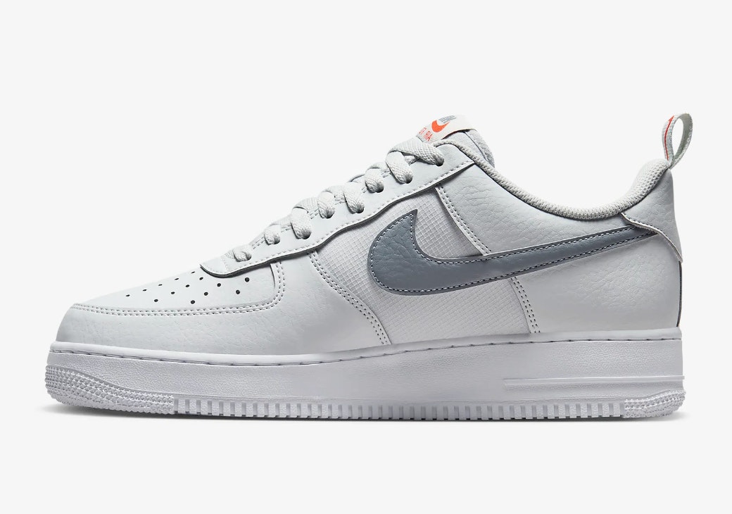 Nike Air Force 1 '07 "Orange Mini Swoosh"