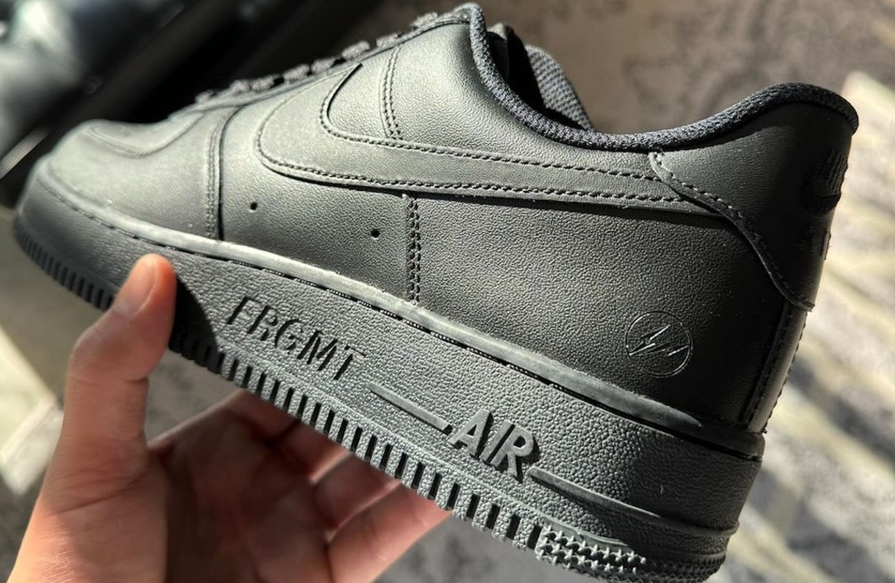 Fragment  x Nike Air Force 1 Low "Black"