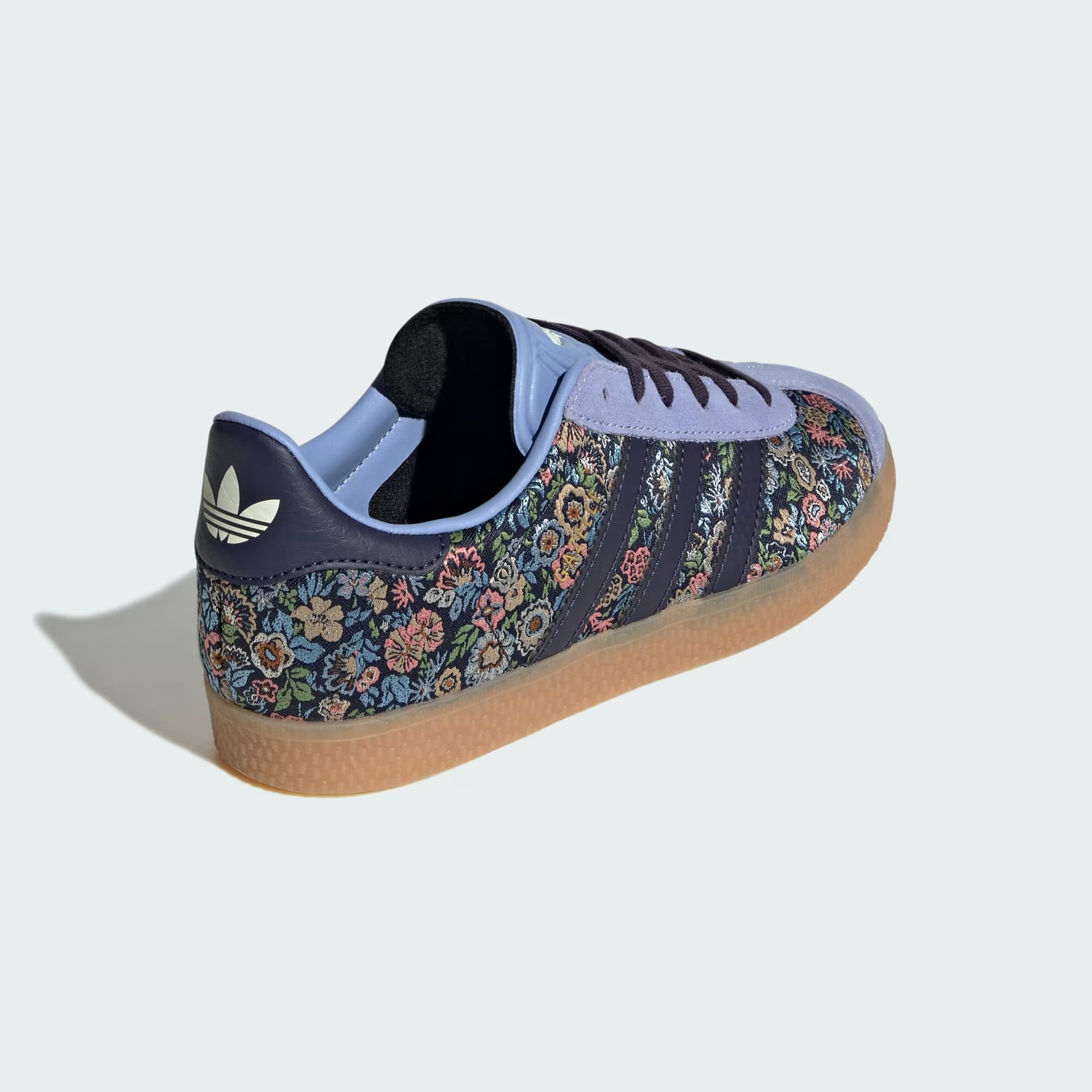 Liberty London x adidas Gazelle Kids "Purple Flower"