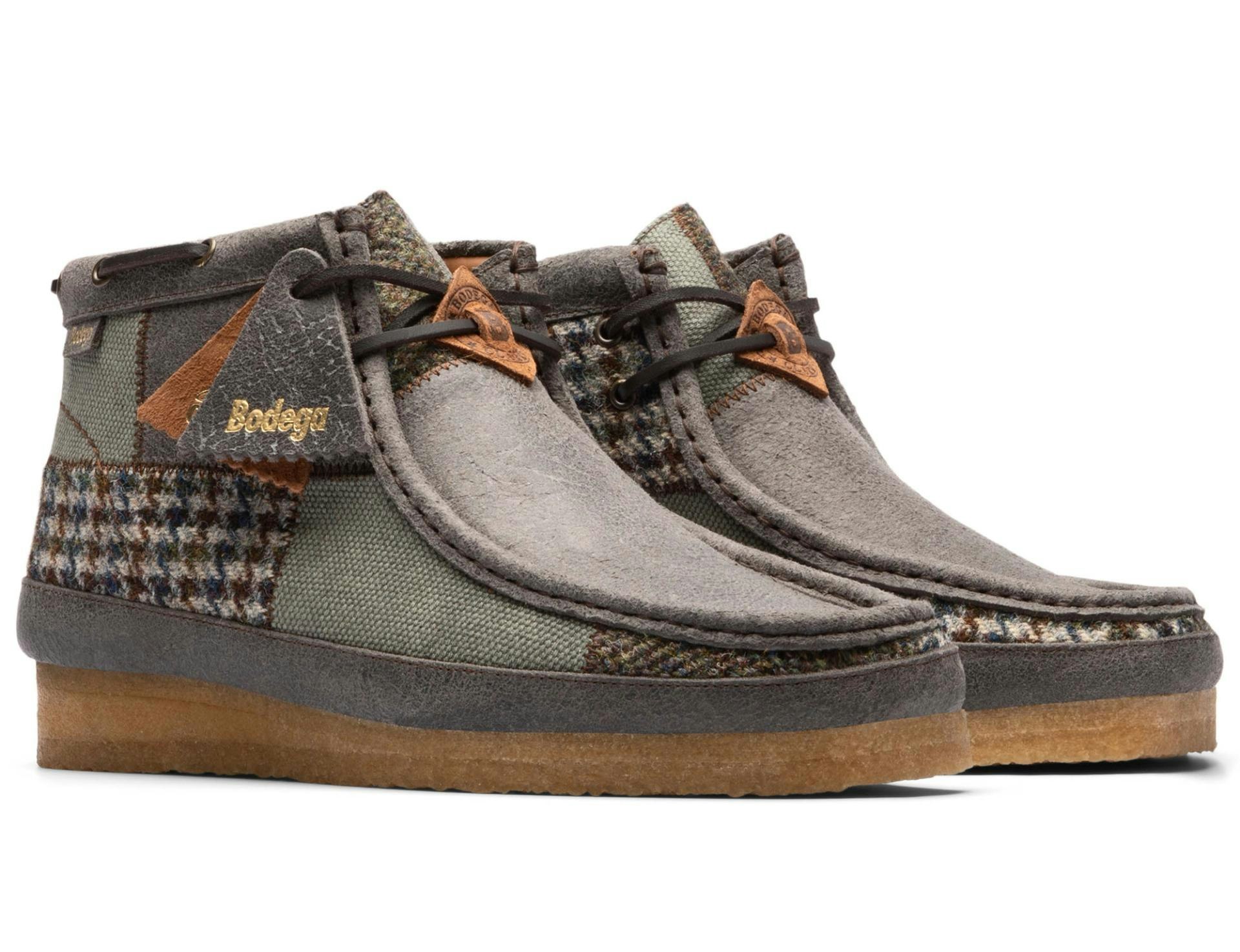 Bodega x Clarks Patchwork Wallabee 3.0 "Northeast Corridor" 