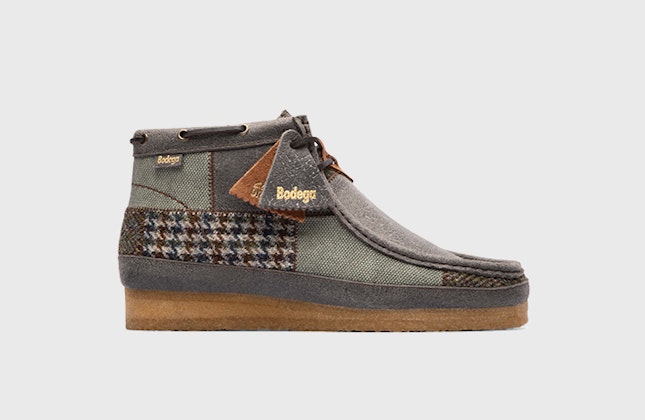 Bodega x Clarks Patchwork Wallabee 3.0 "Northeast Corridor" Bodega x Clarks Patchwork Wallabee 3.0 "Northeast Corridor"