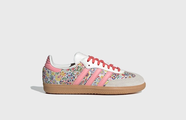 Liberty London x adidas Gazelle Kids "Pink Flower"