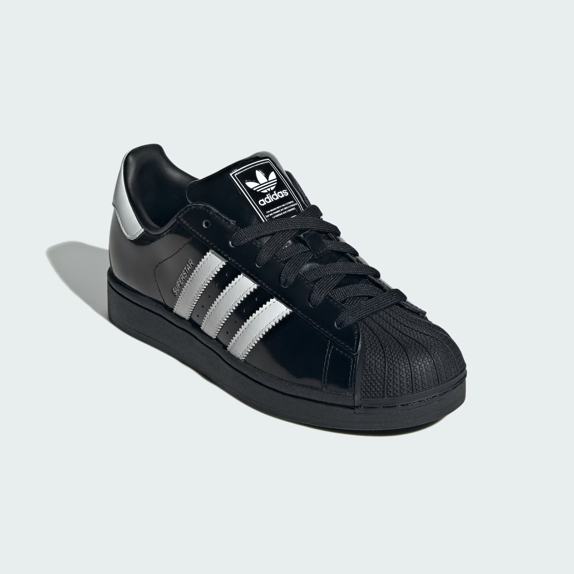 adidas Superstar II "Patent Core Black"