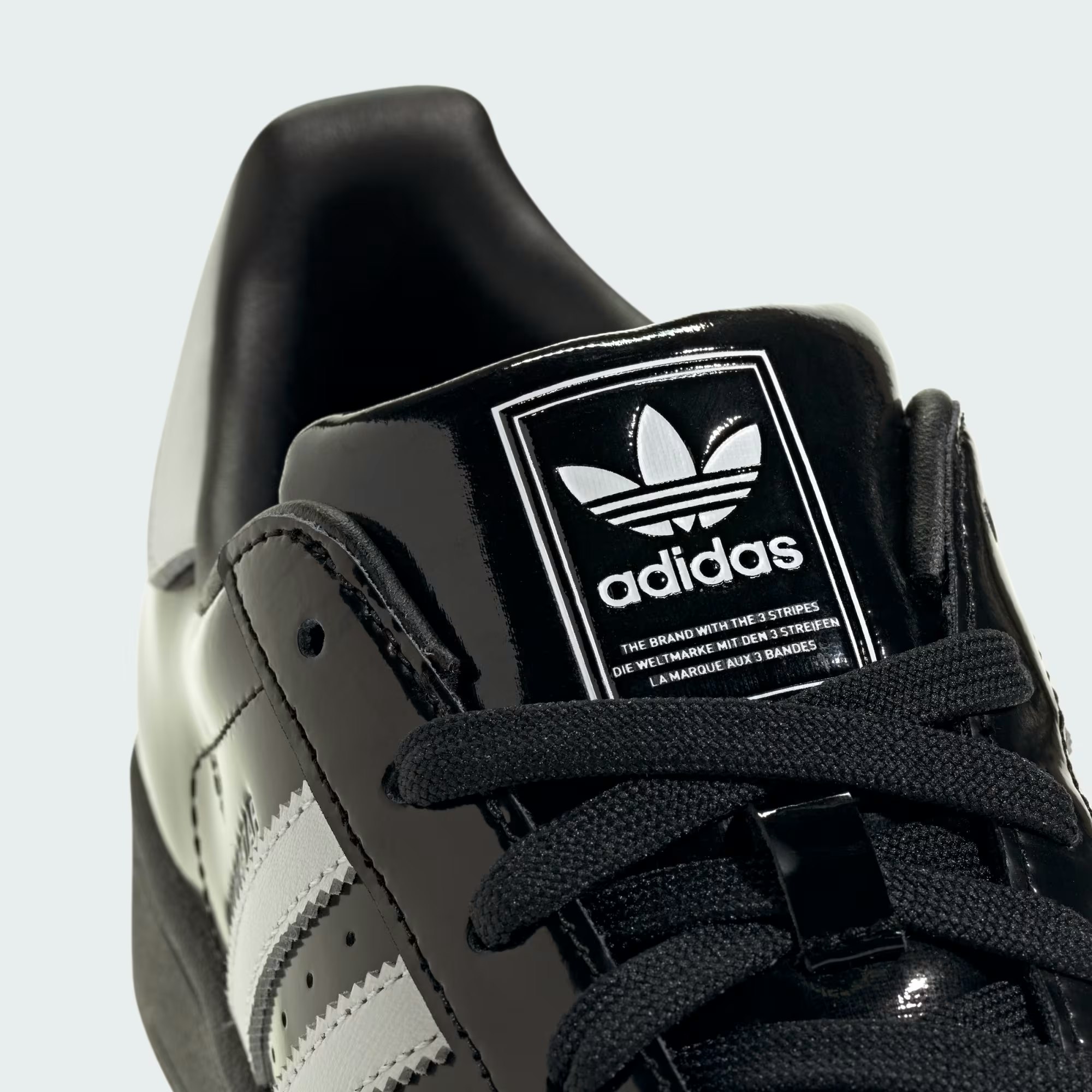 adidas Superstar II "Patent Core Black"