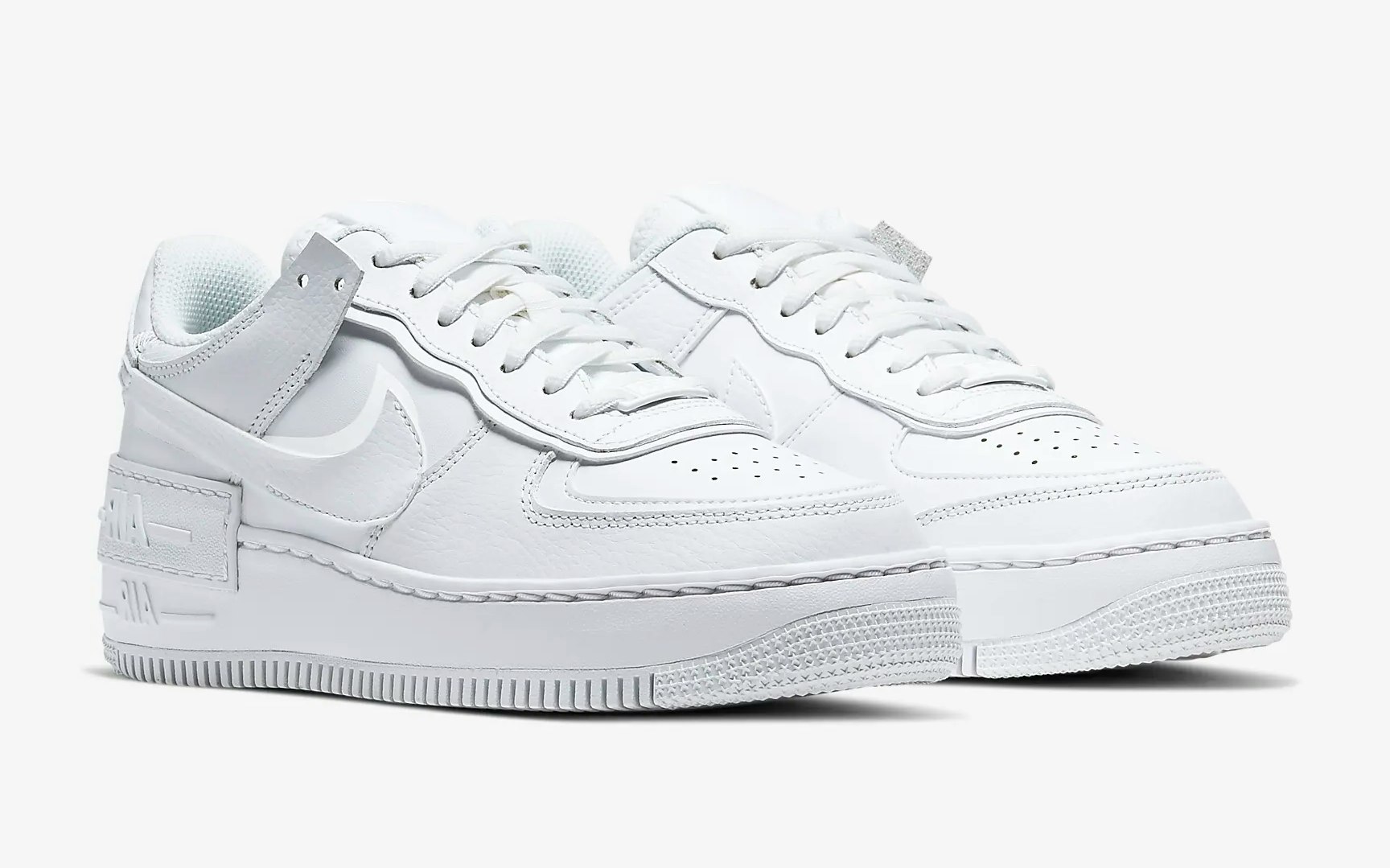 Nike Air Force 1 Shadow "Triple White"