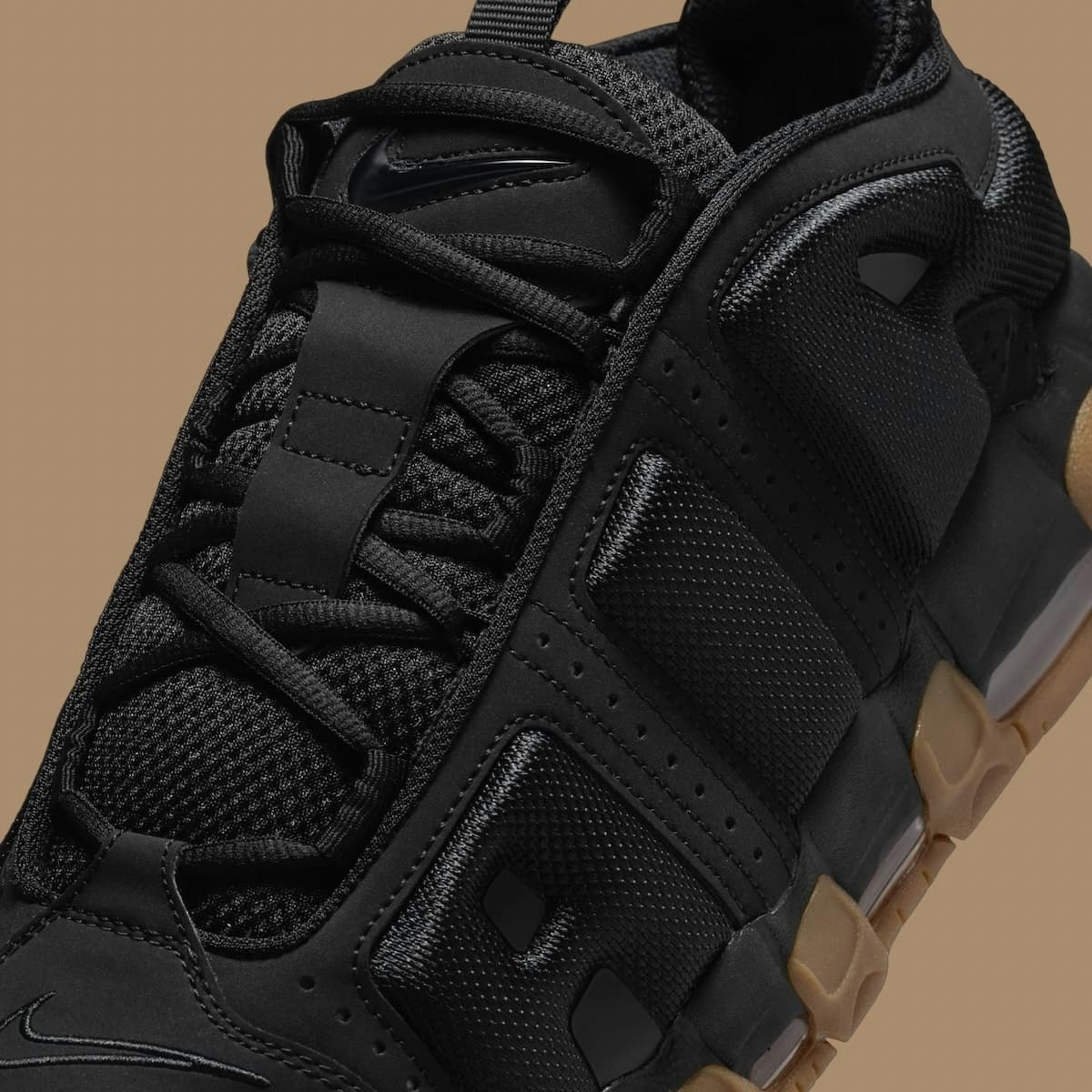 Nike Air More Uptempo Low "Black Gum"