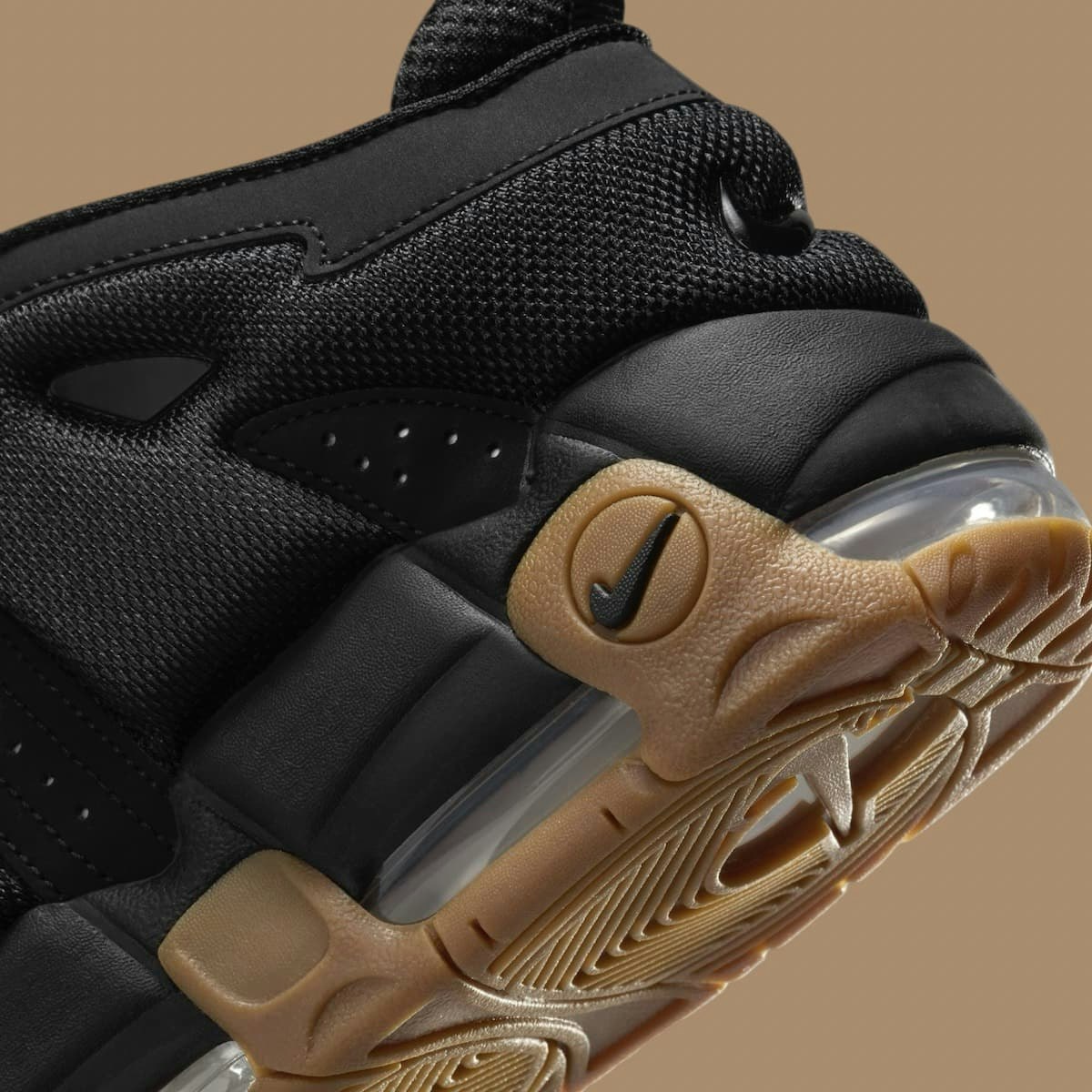 Nike Air More Uptempo Low "Black Gum"
