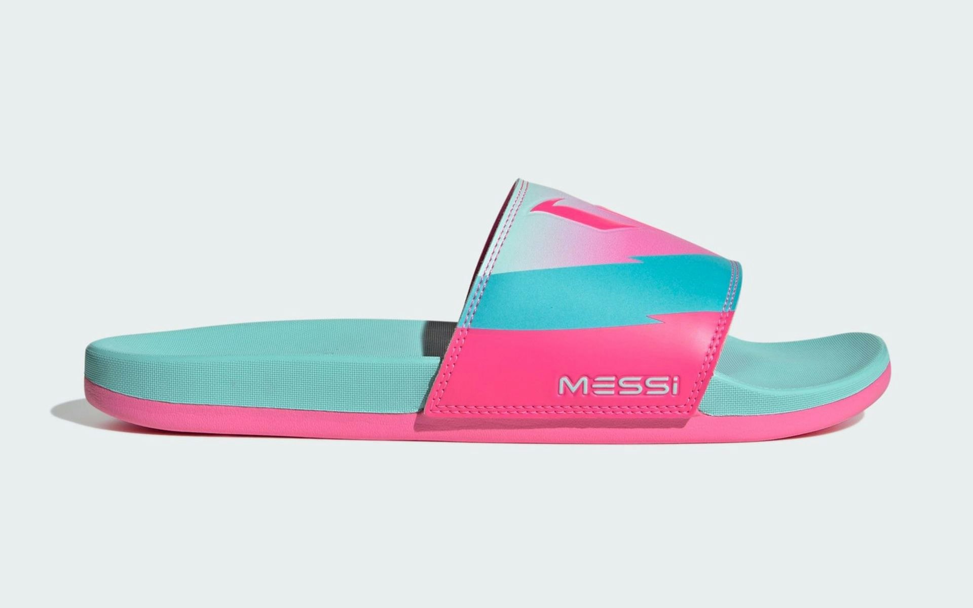 Lionel Messi x adidas Adilette "Miami"