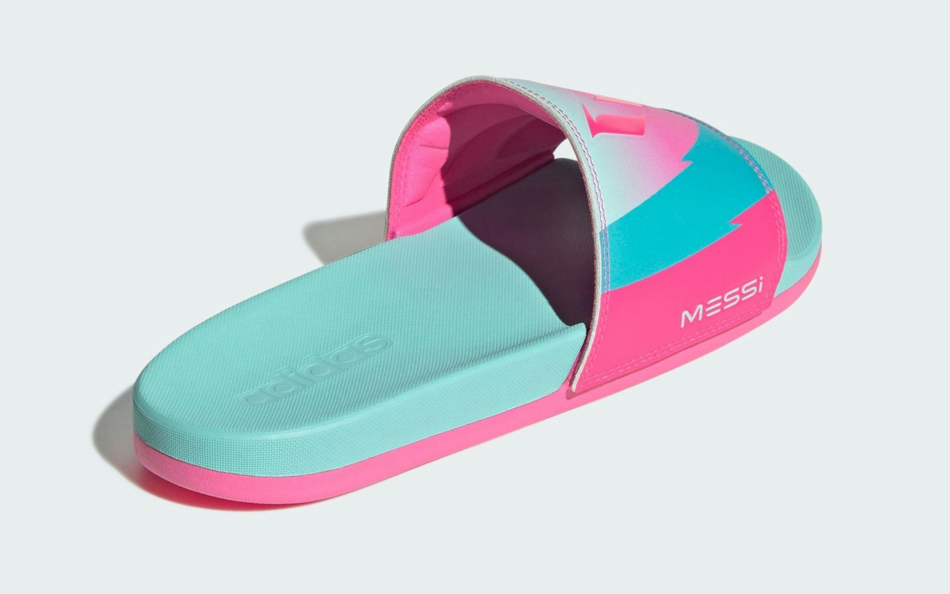 Lionel Messi x adidas Adilette "Miami"