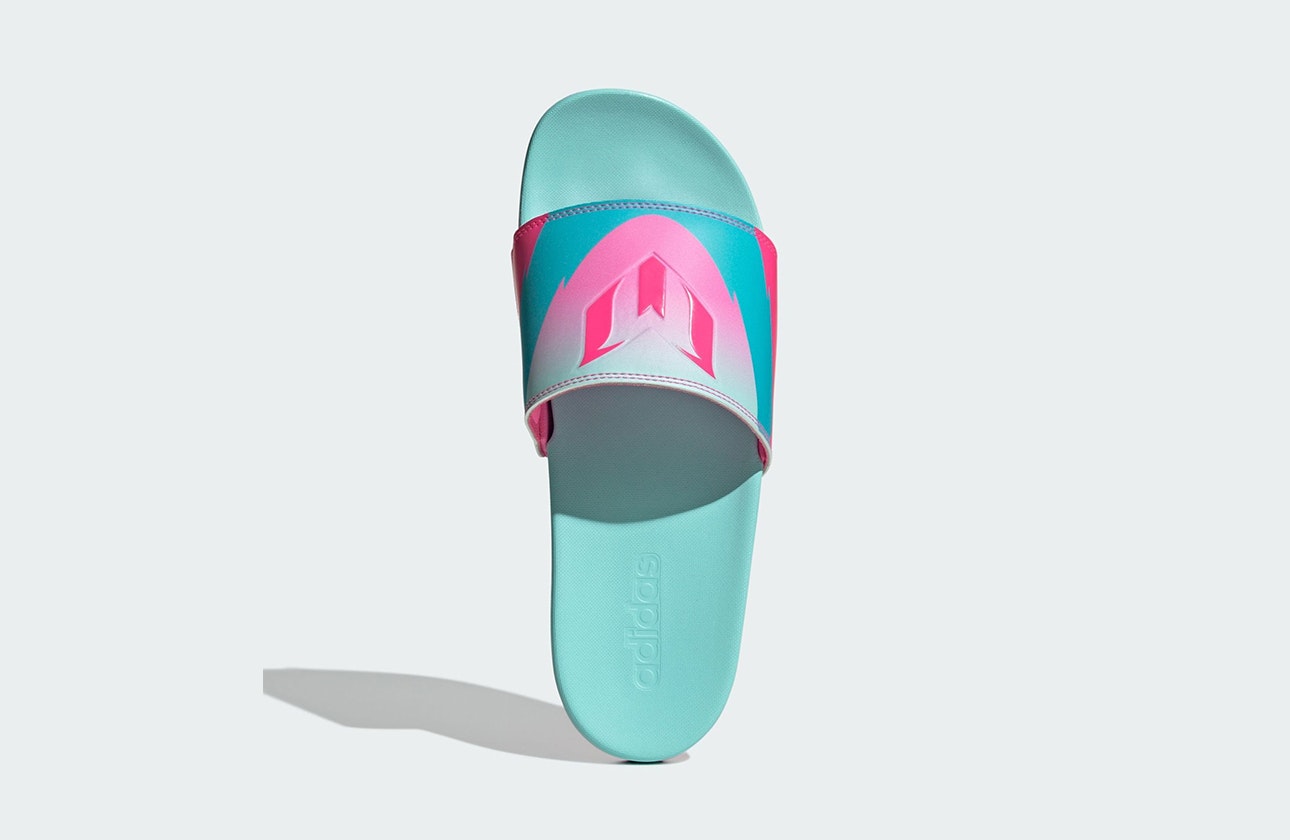 Lionel Messi x adidas Adilette "Miami"