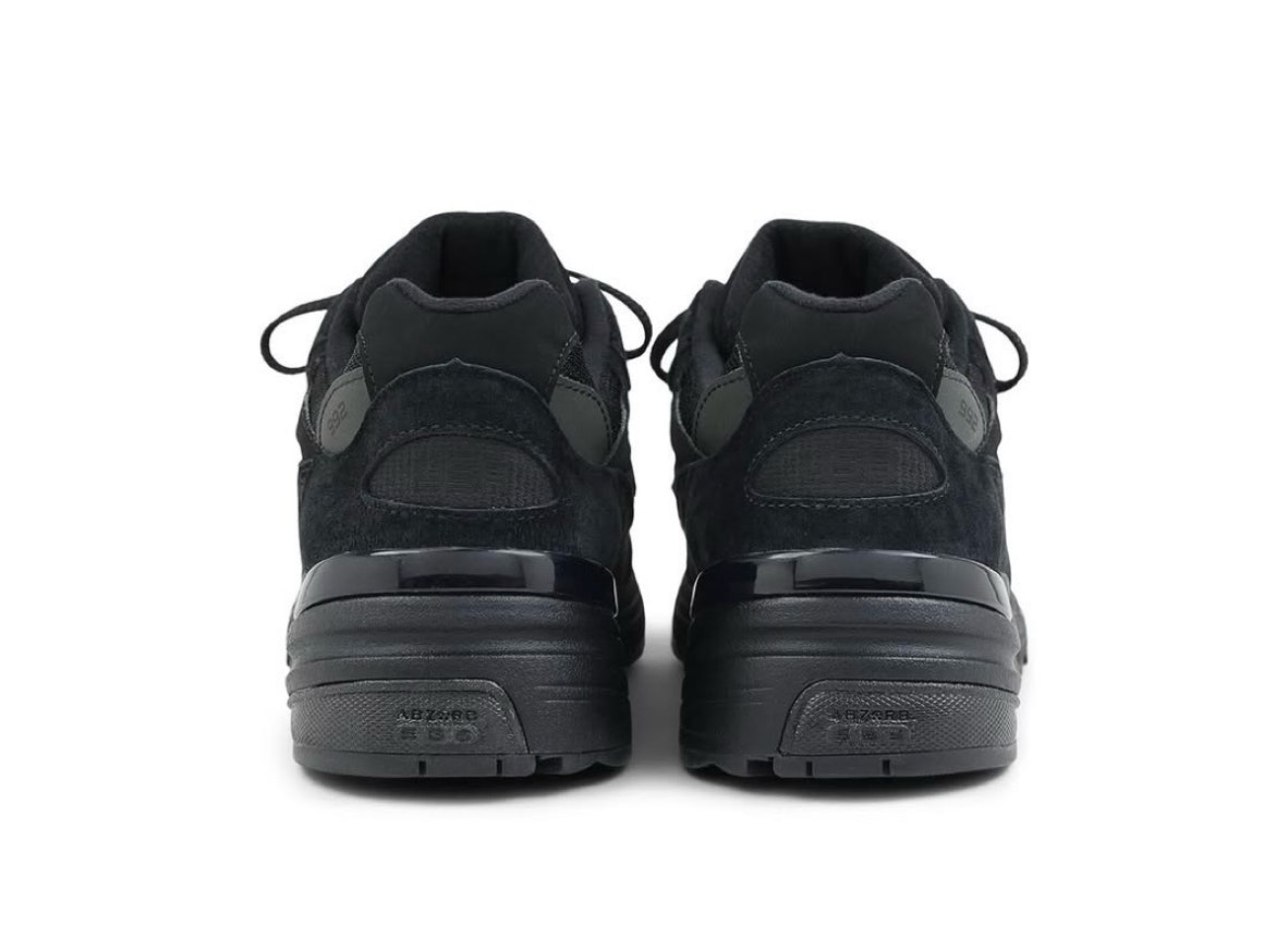 New Balance 992 "Made in USA" (Triple Black)