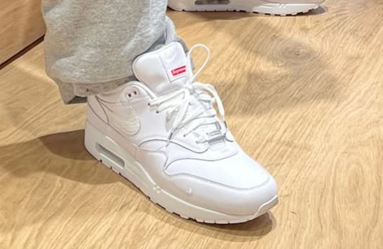 Supreme x Nike Air Max 1 `87 "White"