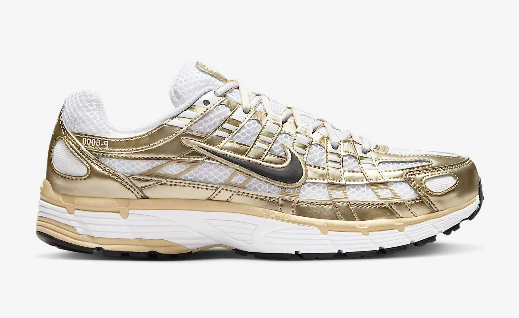 Nike P-6000 "Metallic Gold Grain"